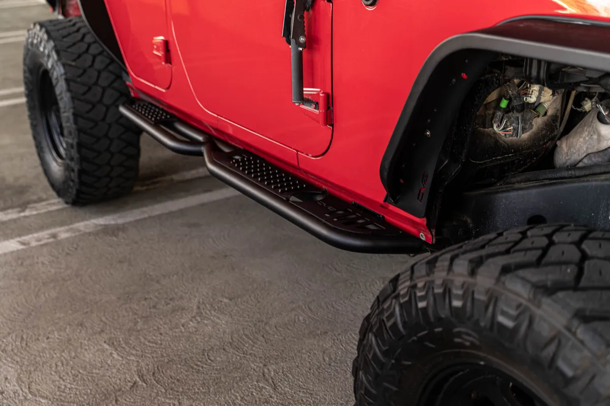 DV8 Offroad SRJK-08 4-Door Jeep Wrangler JK OE Plus Side Steps product image