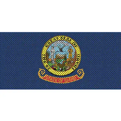 Under The Sun Inserts Idaho State Flag