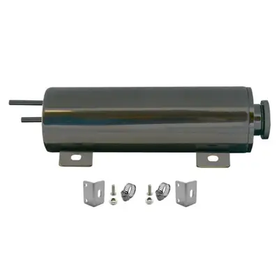 Specialty Products Company / SPC Performance Radiator Overflow Tank 3 in x 10in Black Stainles