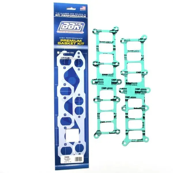 BBK Performance Ford SBF Edelbrock Performer Intake Manifold Upper To Lower Plenum Gasket Kit