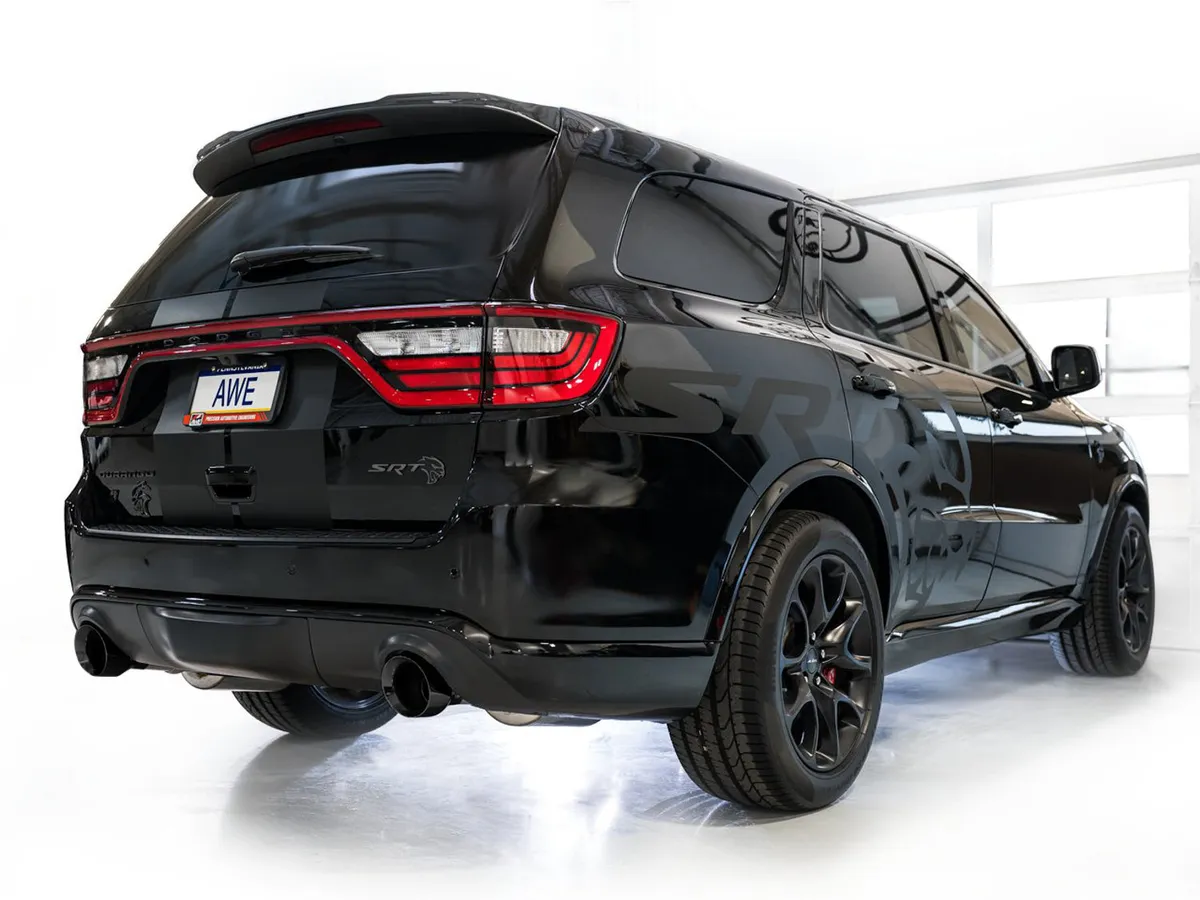 AWE Touring Edition Exhaust for Dodge Durango 6.4 / 6.2 SC - Chrome Silver Tips product image