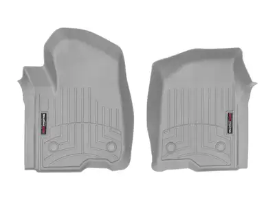 Weathertech Grey Front FloorLiner Silverado 1500 2019 + Crew Cab