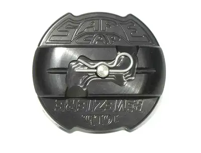 Meziere 16lb. Safecap Radiator Cap - Black Anodized