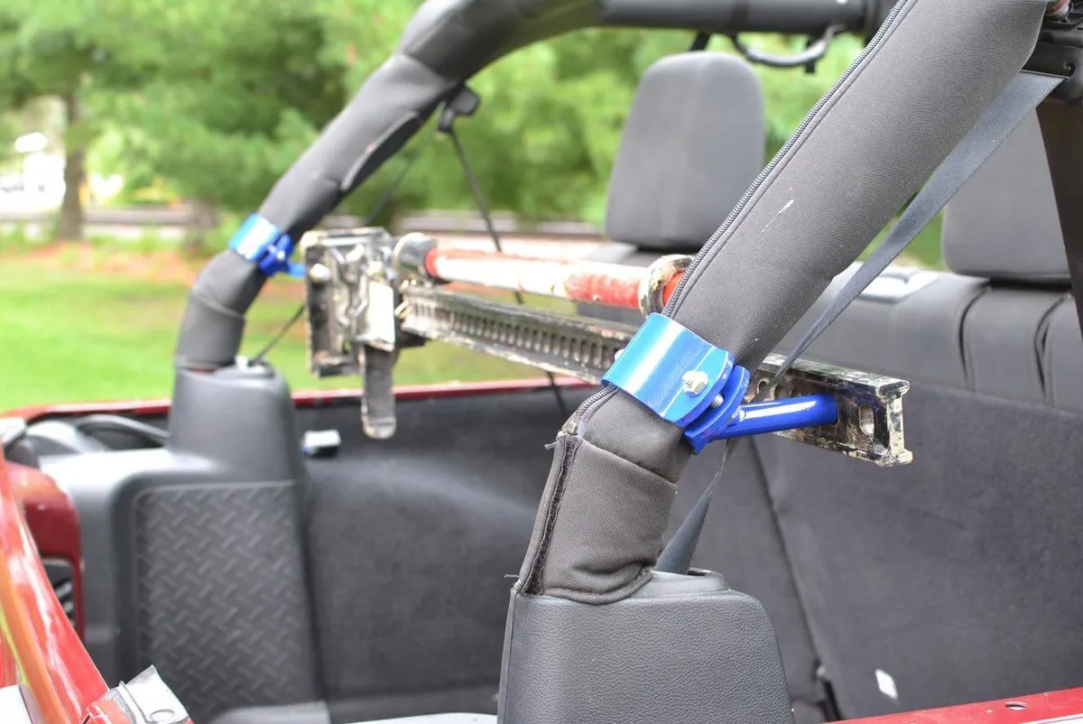 Steinjäger Recovery and Towing Wrangler JK 2007-2018 High Lift Jack Mount Roll Bar Mount, 4 Door Bare product image