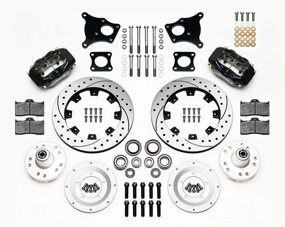 1969 - 1976 American Motors Forged Dynalite Big Brake Front Brake Kit (Hub) - 140-13395 product image