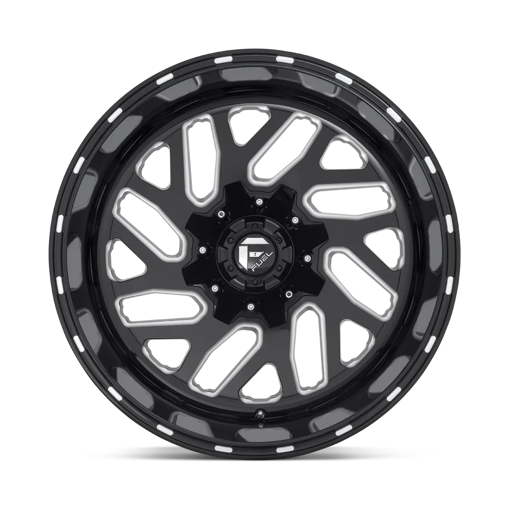 Triton 20x12 8x165.10 Gloss Black Milled -43 mm product image