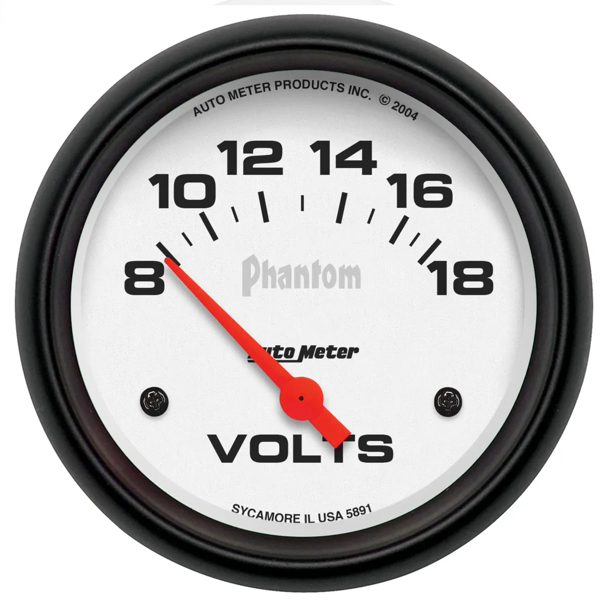 Gauge, Voltmeter, 2 5/8", 18V, Electric, Phantom product image