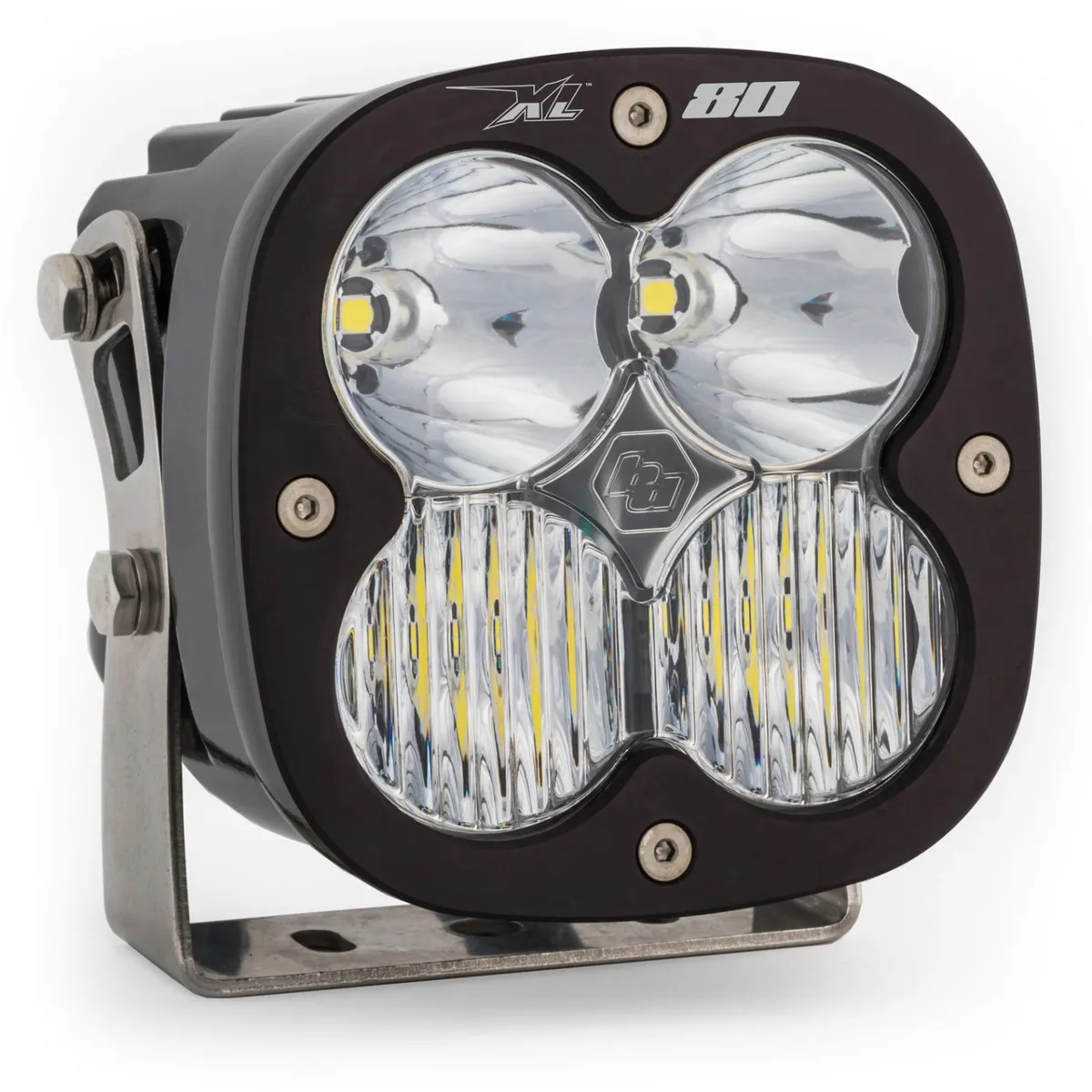 LED Light Pods Clear Lens Spot Each XL80 Driving/Combo Baja Designs product image