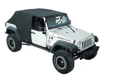 Bestop Bestop Emergency Soft Top, Black - JK 4Dr