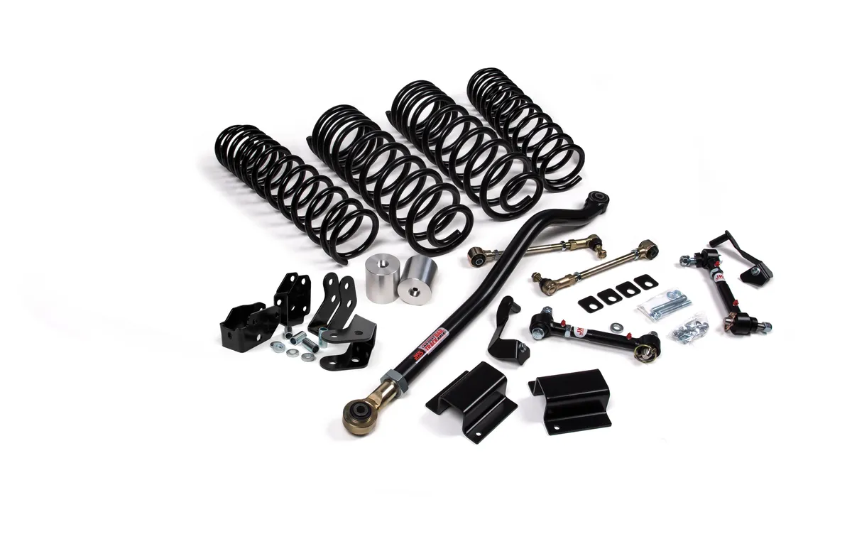 JKS 20c Gladiator 33.5in Front 1.52in Rear Lift Kit Mojave Shock Extens