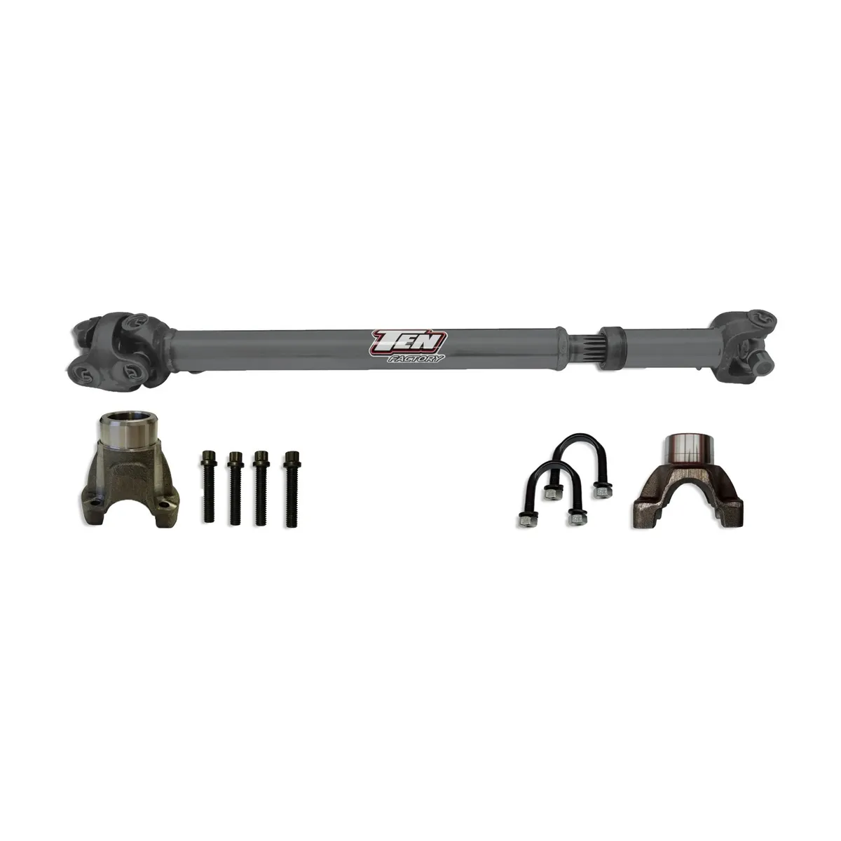 TEN Factory TFR1310-4158 JL Rear 1310 Solid Chromoly CV Driveshaf 4 Door (With Dana 44 M220) product image