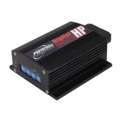 Pertronix Pertronix Digital HP Ignition System. This System Features 187 Millijoules of Spark Energy, 3 Step Rev Limiter, And Multispark to Redline, All in a Ultra Small Form Factor. Black.