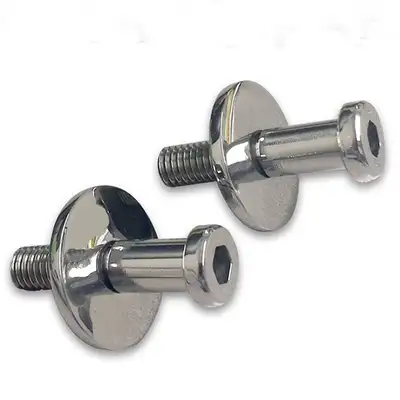 Eddie Motorsports Door Striker Bolts Polished
