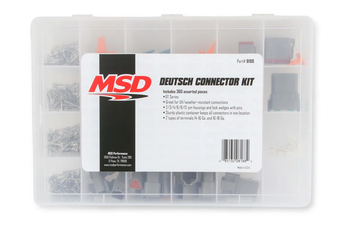 MSD Msd Deutsch Connector Kit