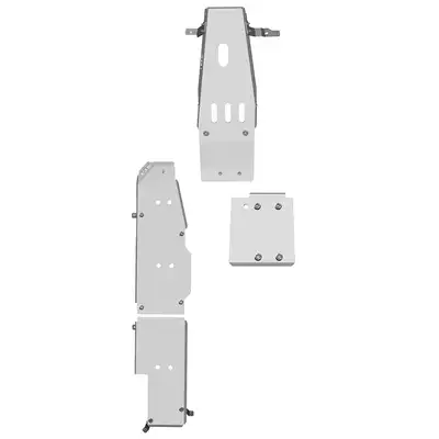 Asfir 4x4 Jeep Gladiator JT Skid Plate Kit (3 Pcs)