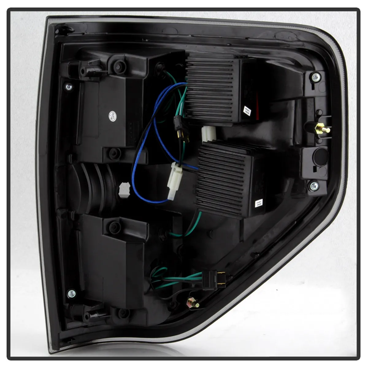 0914 F150light Bar LED Tail Lights Black Smoked product image
