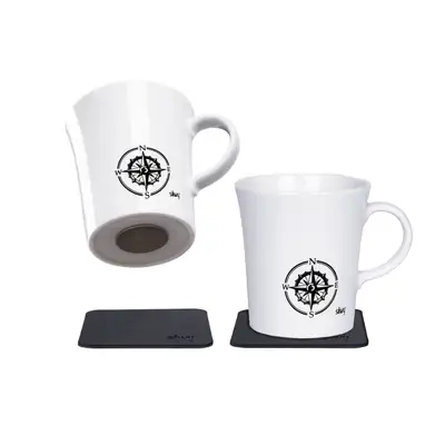 SILWY MAGNET Magnetic porcelain cups TRAVEL LUST