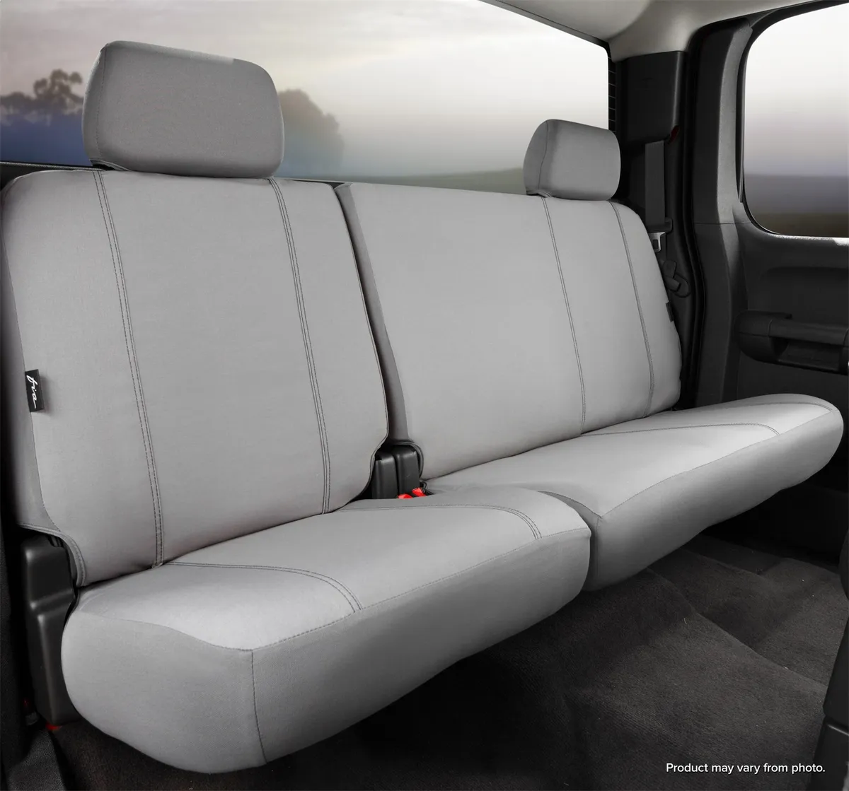 FIA SP85-7 GRAY SP80 Series - Seat Protector Polyester Custom Fit Rear Seat Cover - Gray product image