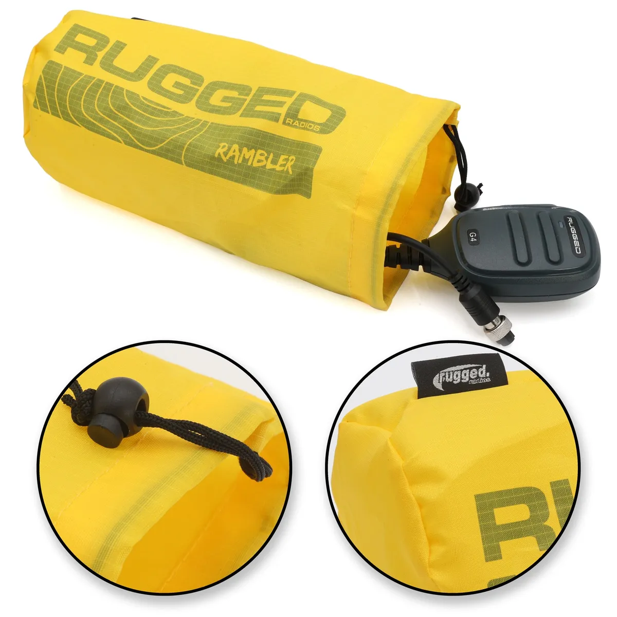 Radio Kit Plus - Rambler G4 High Power GMRS Mobile Radio Kit with External Speaker product image