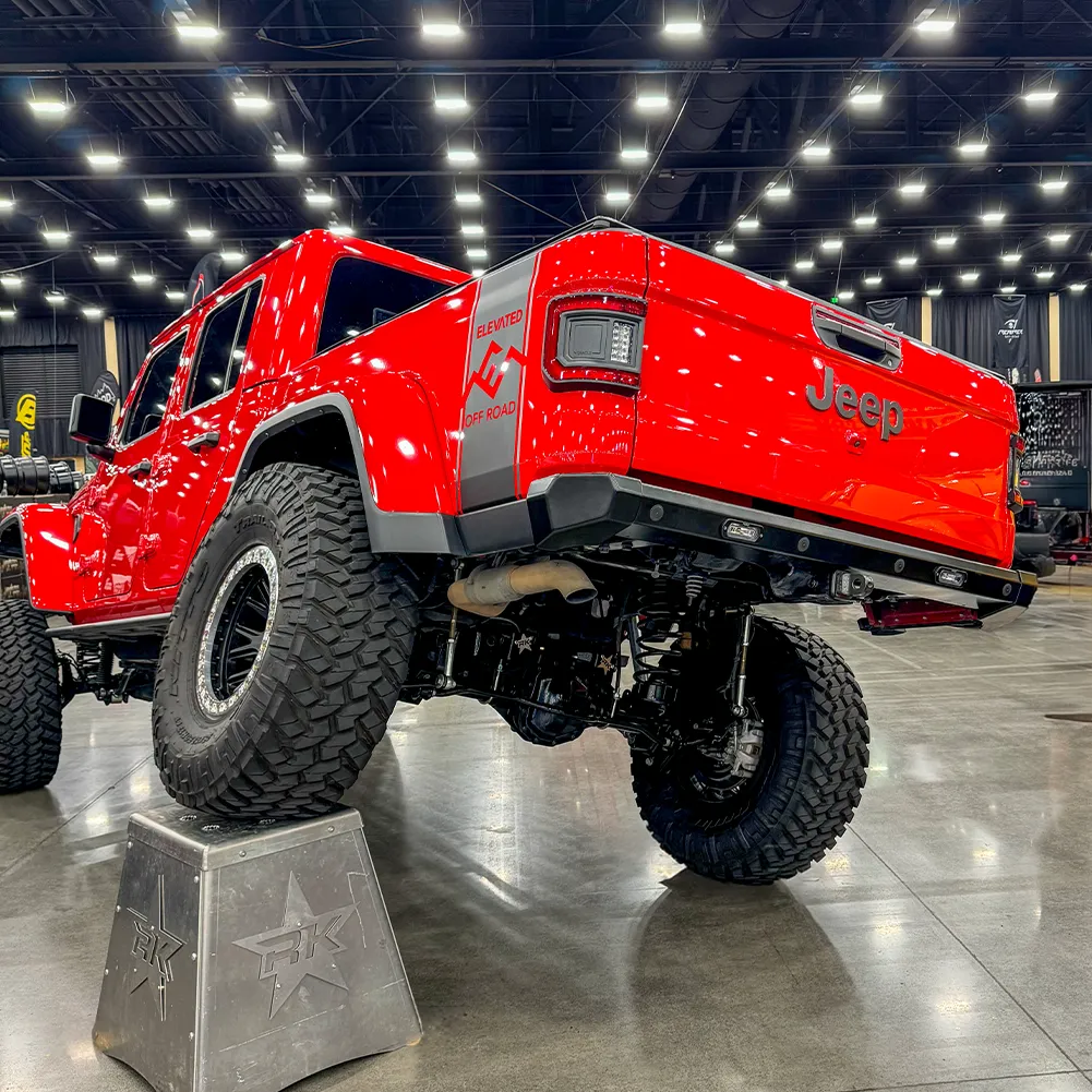 Krawler Lite Rear Bumper Kit Raw product image