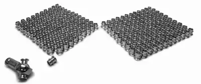 Steinjager For 1/2 Rod Ends Straight Style Yields 3/8 Bore Plated Steel 240 Pack