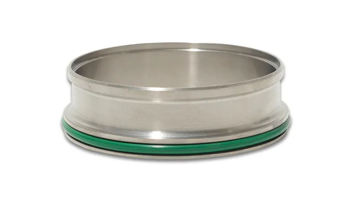 Vibrant Performance Vibrant Performance - 12587 - HD Clamp Titanium Weld Ferrule with O-Ring for 3.50 in. O.D. Tubing