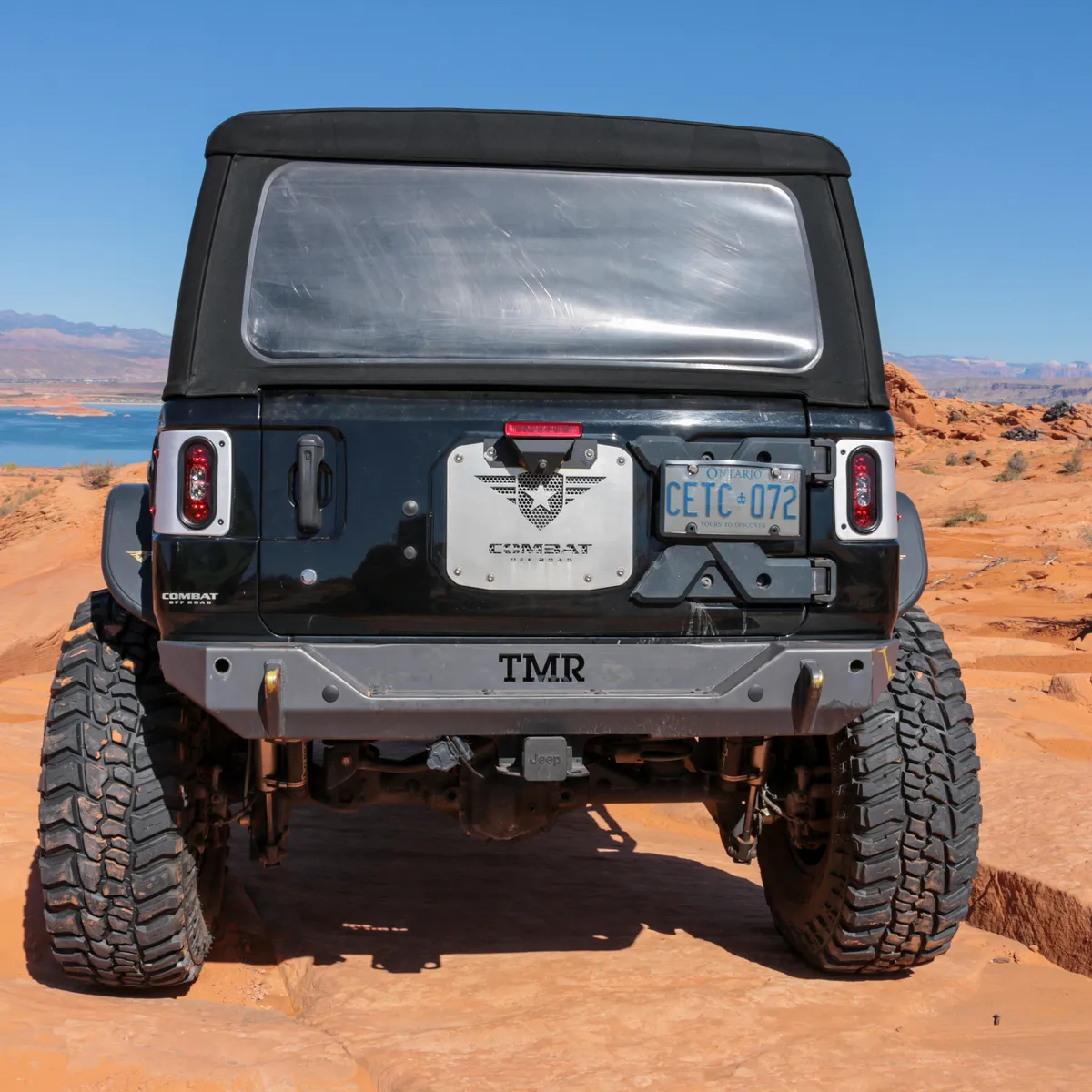 Jeep JL/JLU Wrangler Off Road LED Tail Light Kit - Raw Aluminum product image
