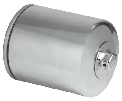 K&N Harley Twin Cam & m8 Oil Filter Chrome