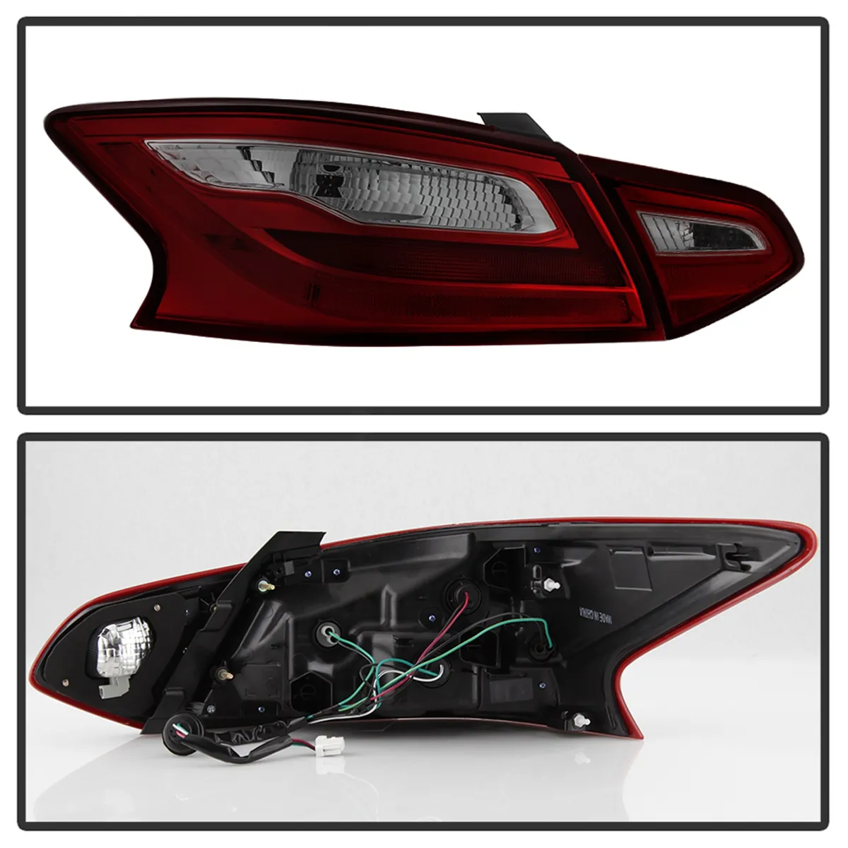 1618 Altima 4DR OE Tail Light Red Smoke product image