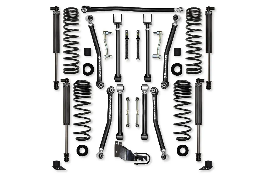Rock Krawler 18c Wrangler Jlu 4DR 2.5 in Adventure x System Stage 1 Front/Rear Lift Kit W/Shocks