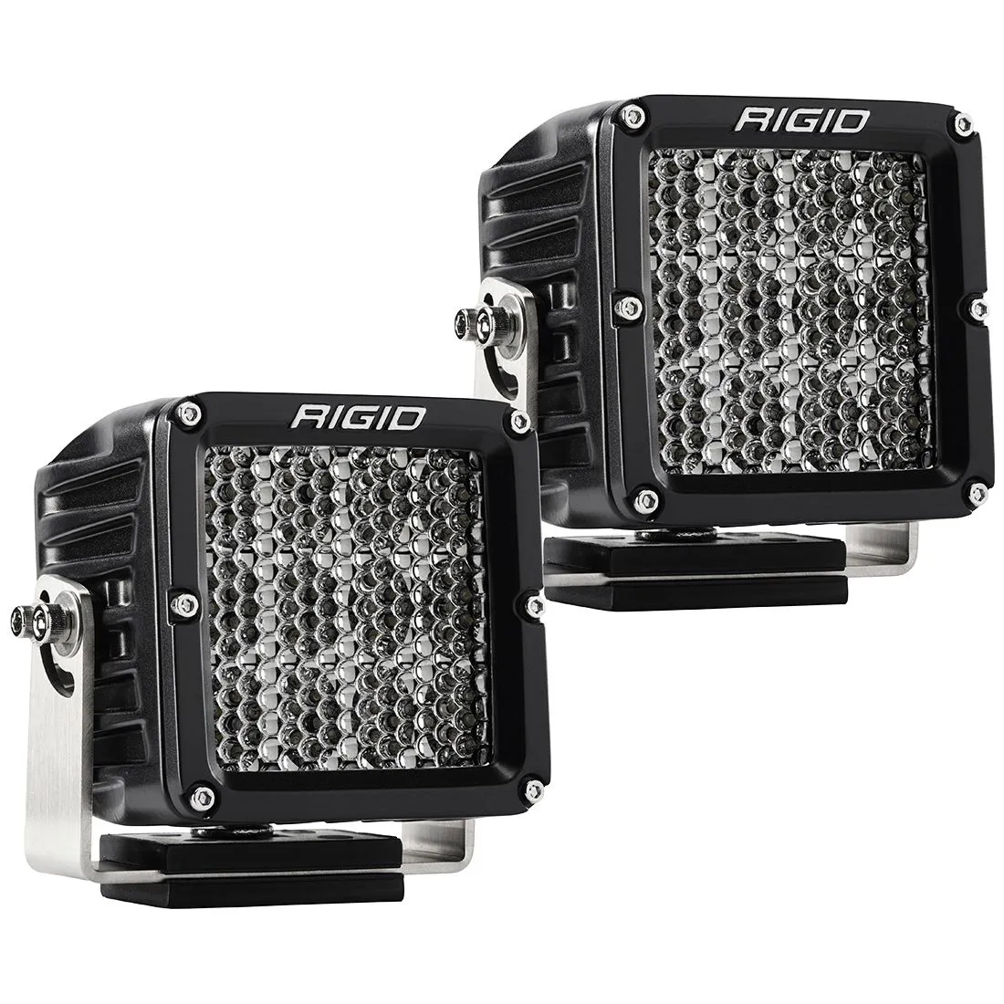 Rigid D-Xl Pro LED Light, Driving Diffused, Surface Mount, Black Housing, Pair product image