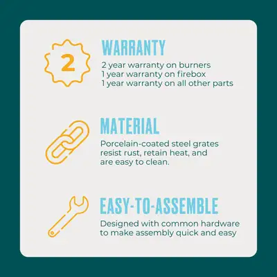 Char-broil Performance Series™ FlavorMax™ 4 Burner Cart Gas Grill Gray Stainless