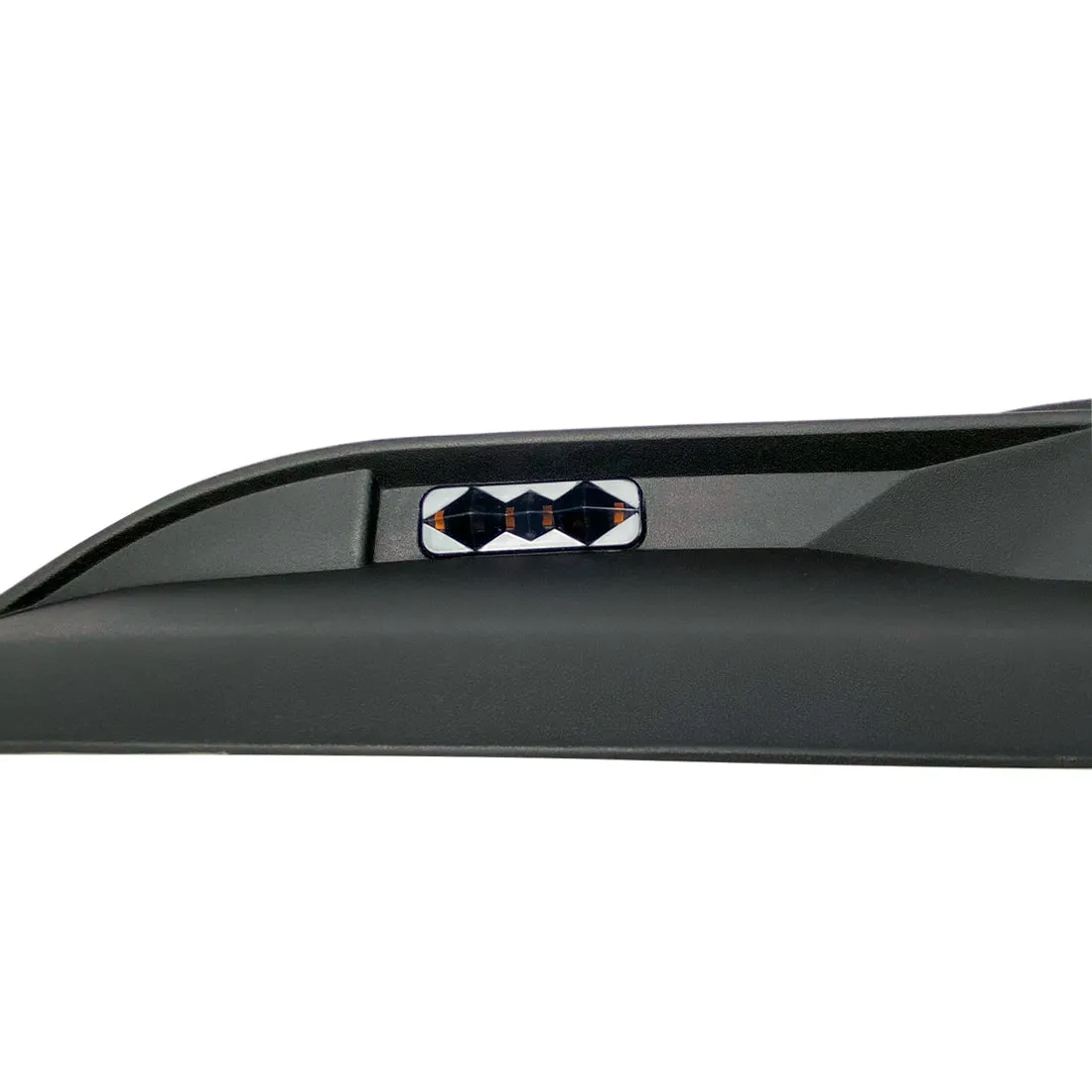 Front Hood Protector Stone Guard W/ Amber LED Lights For 18+ Jeep Wrangler JL & Gladiator JT product image