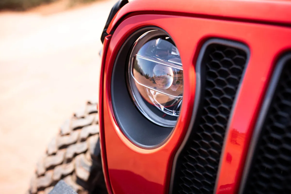 2018-2026 Jeep Wrangler JL & Gladiator JT LED Headlights | Chrome product image