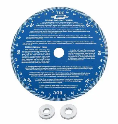 Mr Gasket Universal Degree Wheel 7 inch