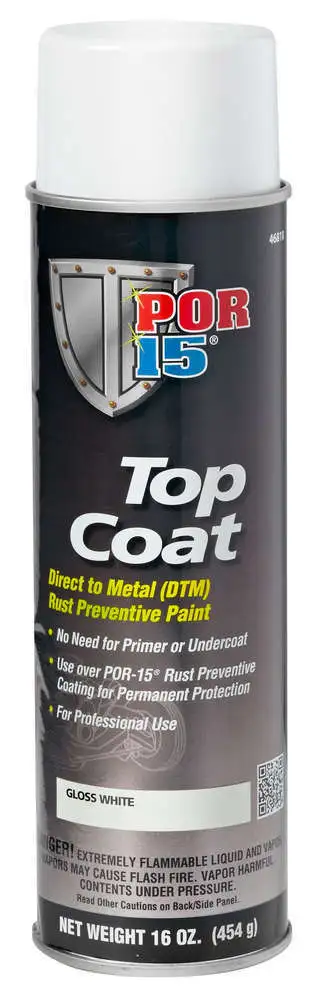 POR-15 Top Coat White - Aerosol