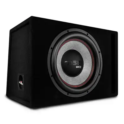 DS18 "12"" Loaded Subwoofer Ported Enclosure With GEN-X124D 450 Watts Rms"