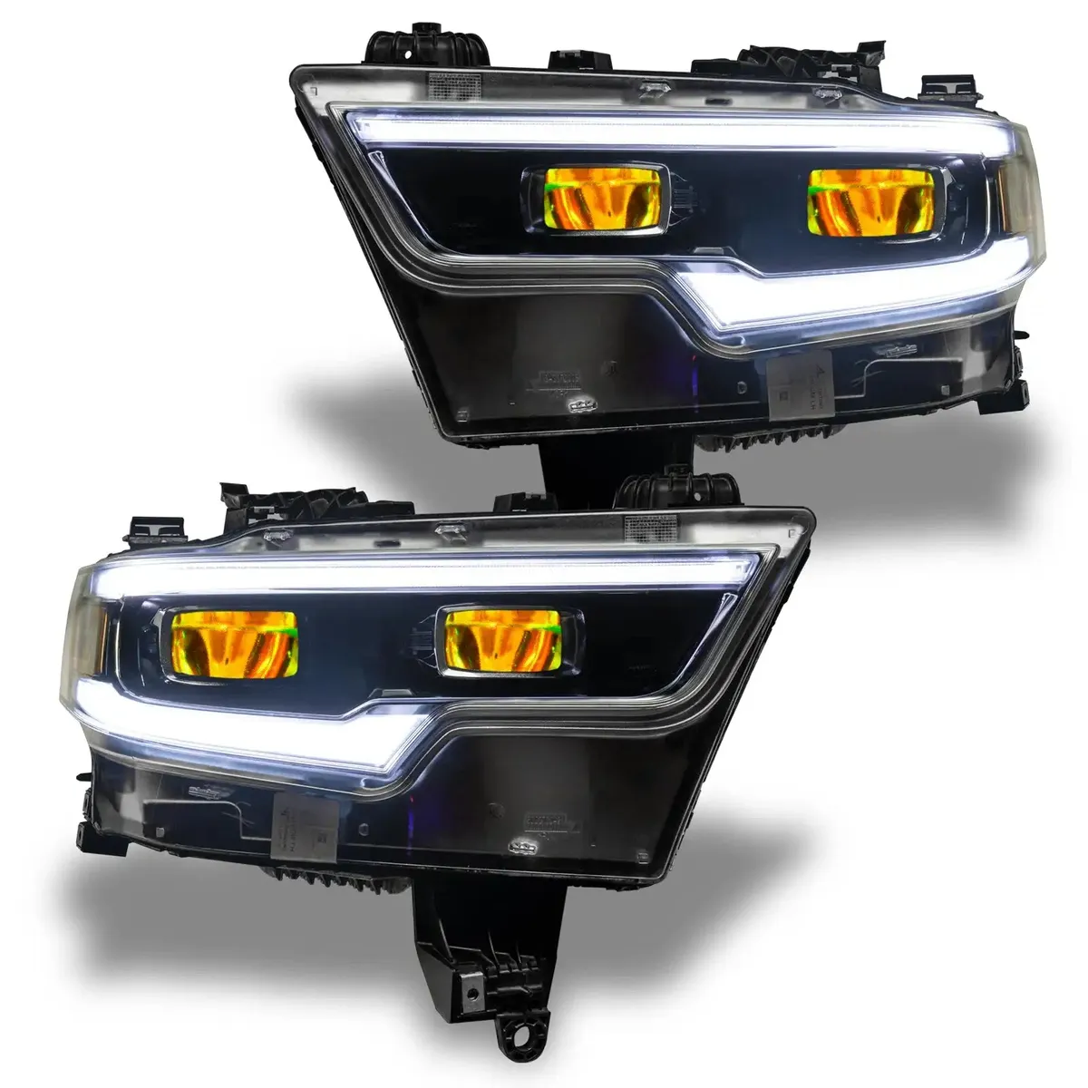 Oracle Lighting 2019-2021 RAM 1500 Colorshift RGB Headlight Demon Eye Kit - LED Projector Headlights product image