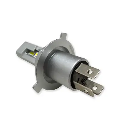 Race Sport Jeep TJ JK Headlights v2 Drive Series h4 2,500 Lux Driverless Plug-&-Play LED Headlight Kit w/ Canbus Decoder