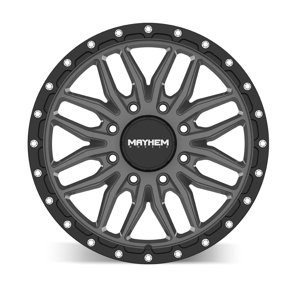 Vector (8310) Matte Gunmetal Black Lip 20x9 8165.1 18mm 125.2mm product image