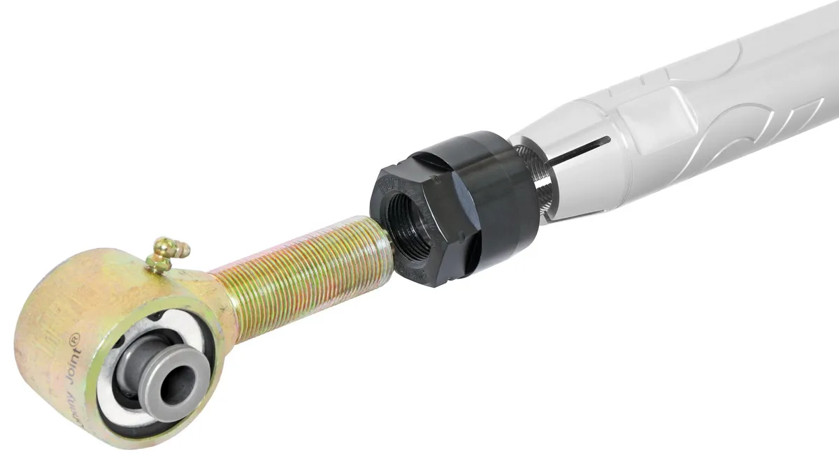 Johnny Joint® Control Arm Set; Billet Aluminum Control Arms; Double Adjustable; w/Rocknut; product image