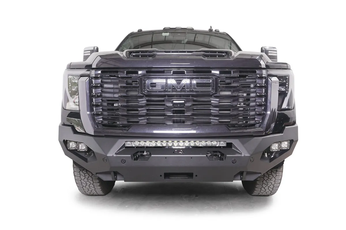 24c Sierra 2500/3500 HD Matrix Front Sensor Bumper w/ no Guard Matte Finish product image