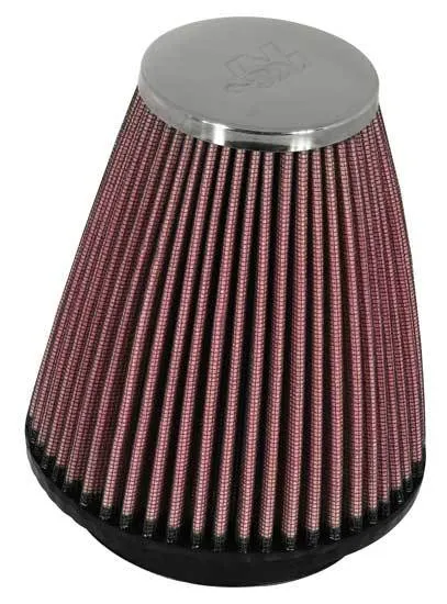 K&N 2-1/4FLG, 3-1/2B, 2T, 4H Universal Chrome Filter