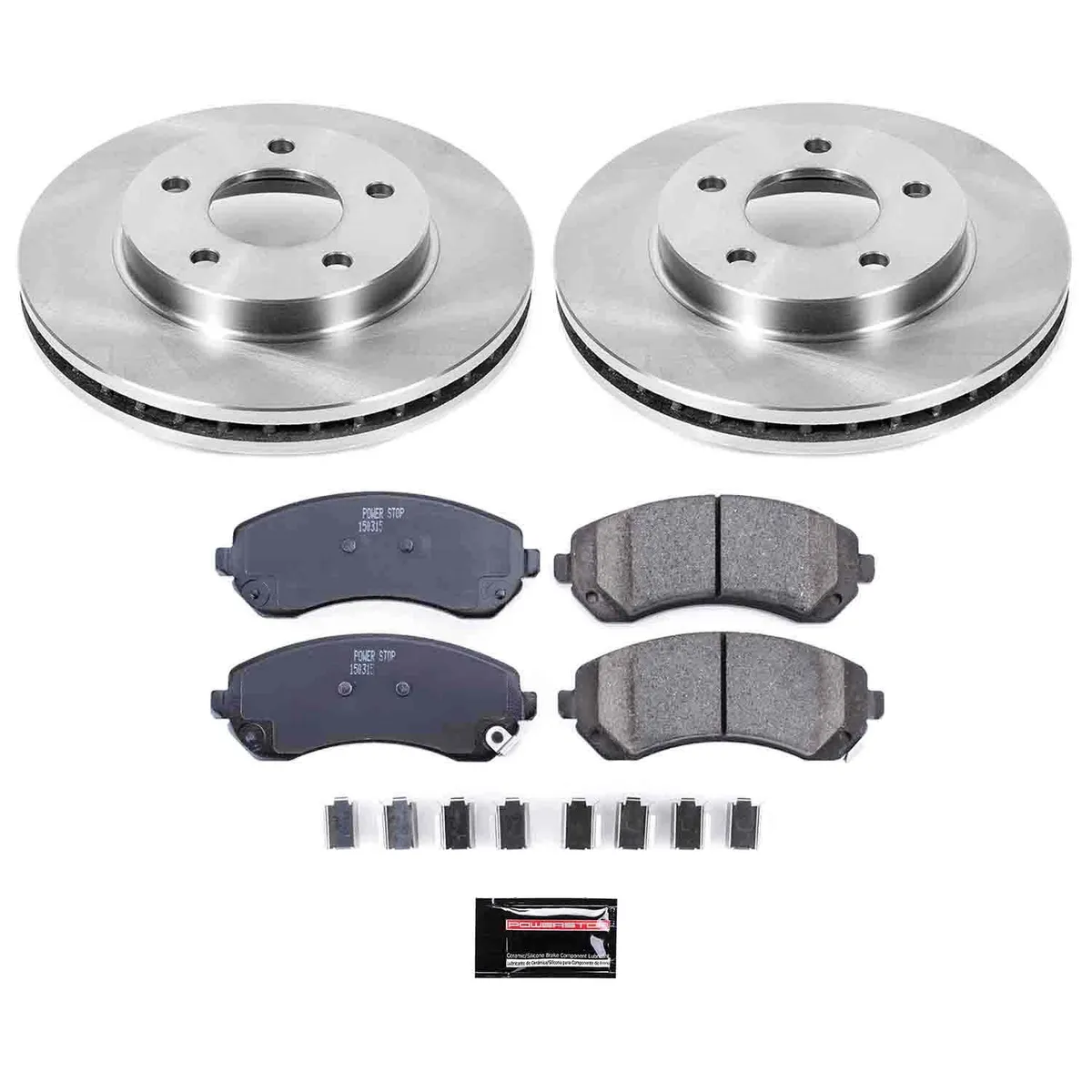 Autospecialty Brake Kit Front 2002-2007 Buick Rendezvous 2001-2005 Pontiac Aztek product image