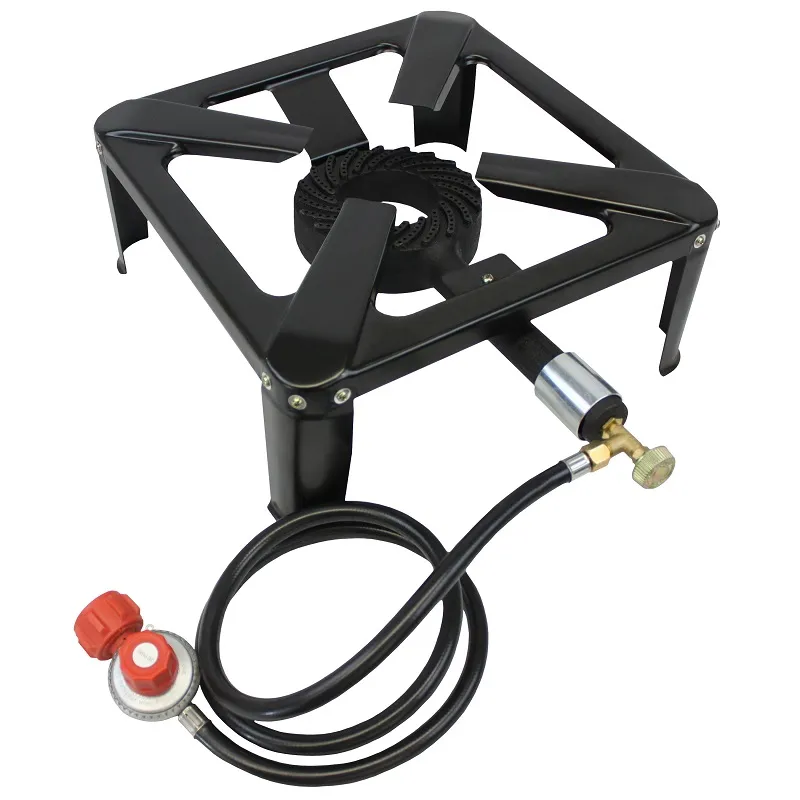 FLAME KING 100000 Btu 020 PSI Turkey Fryer Single Propane Burner Bayou Cooker