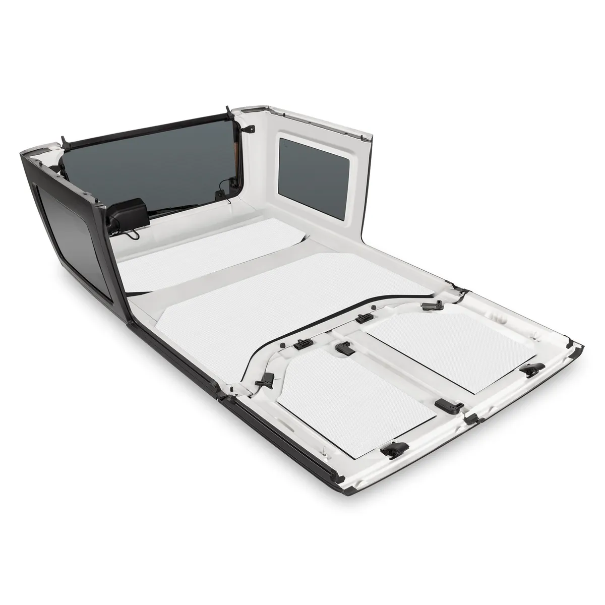 0710 Wrangler JK (4 Door) Sound Deadening Headliner Original White Finis product image