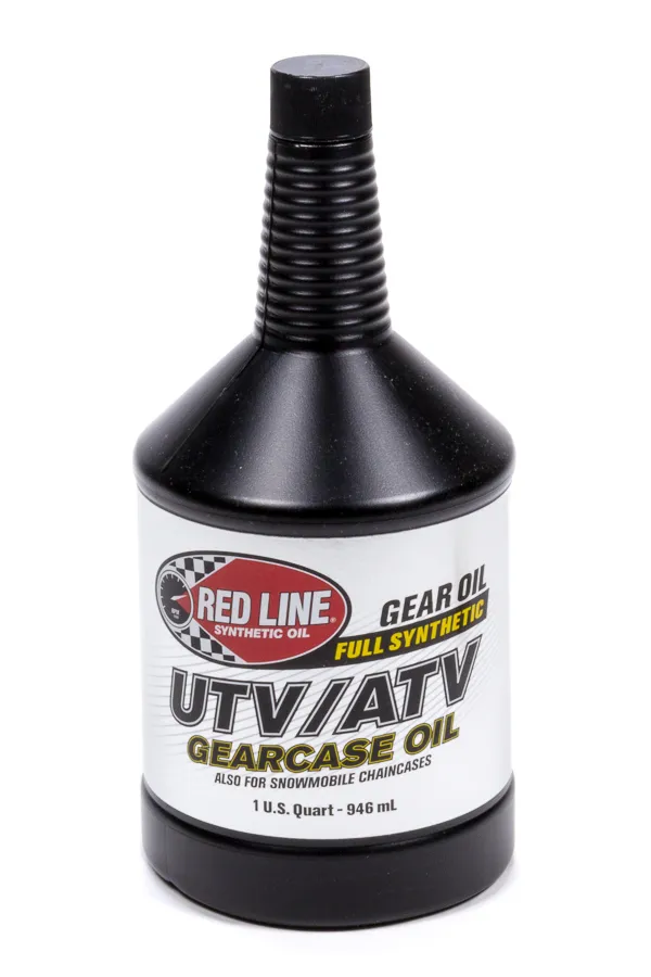 Red Line Oil 75w-80 Gear Oil UTV/ATV Gearcase Oil GL-4 1 Quart Red Line Oil