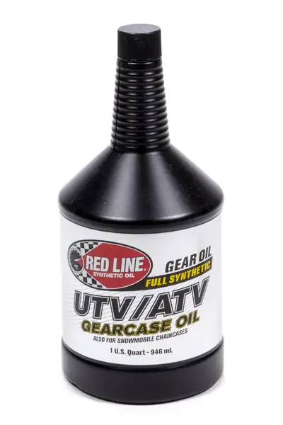 Red Line Oil 75w-80 Gear Oil UTV/ATV Gearcase Oil GL-4 1 Quart Red Line Oil