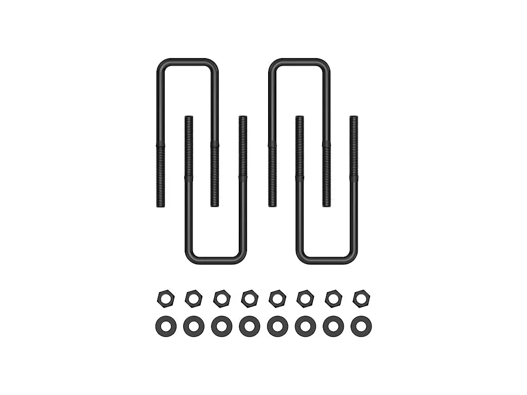 ICON 1996-2023 Toyota Tacoma/2000-2021 Toyota Tundra/2019-2026 GM 1500 Pickup, 9.5” Lift U-Bolt Kit product image