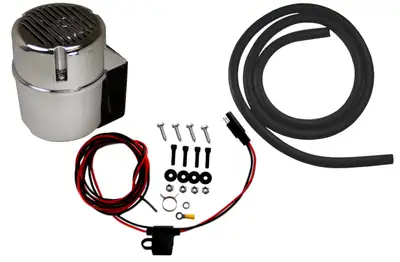 Leed Brakes LEED Brakes Rotary electric vacuum pump kit with chrome canister